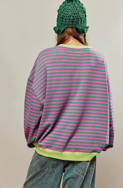 Ravibe | Sophie Striped Sweater